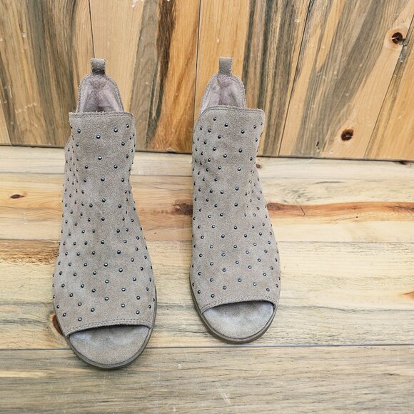 Lucky Brand Barlenna Studded Booties Ankle Boots Size 8.5 - Picture 2 of 6